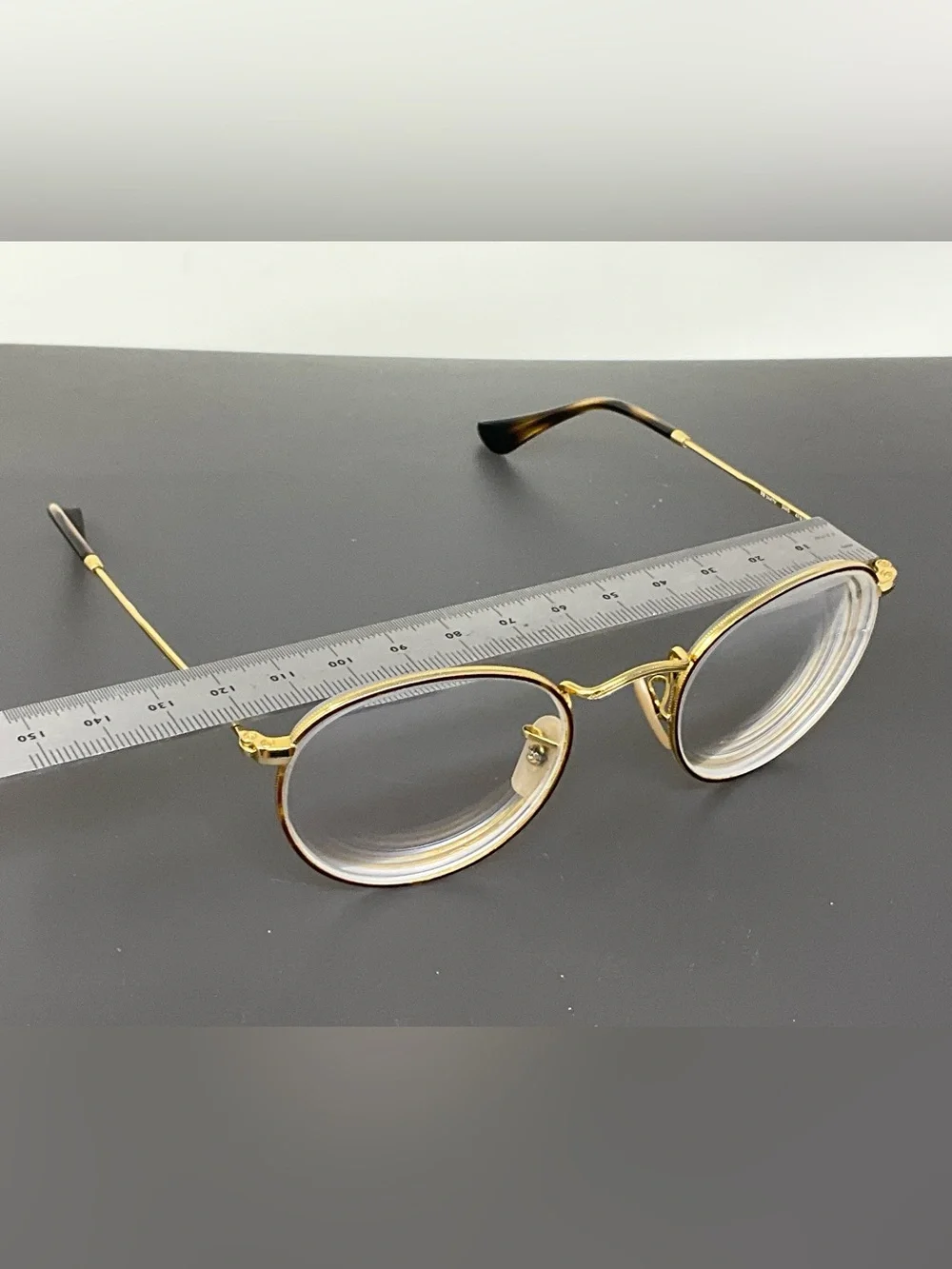 Ray Ban Eyeglasses, small Frames Only, RB 3447V 2945, 47-21-140, tortoise/Gold